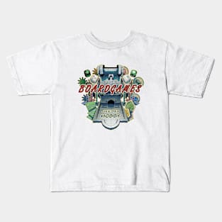 Board Games Are My Hobby Kids T-Shirt